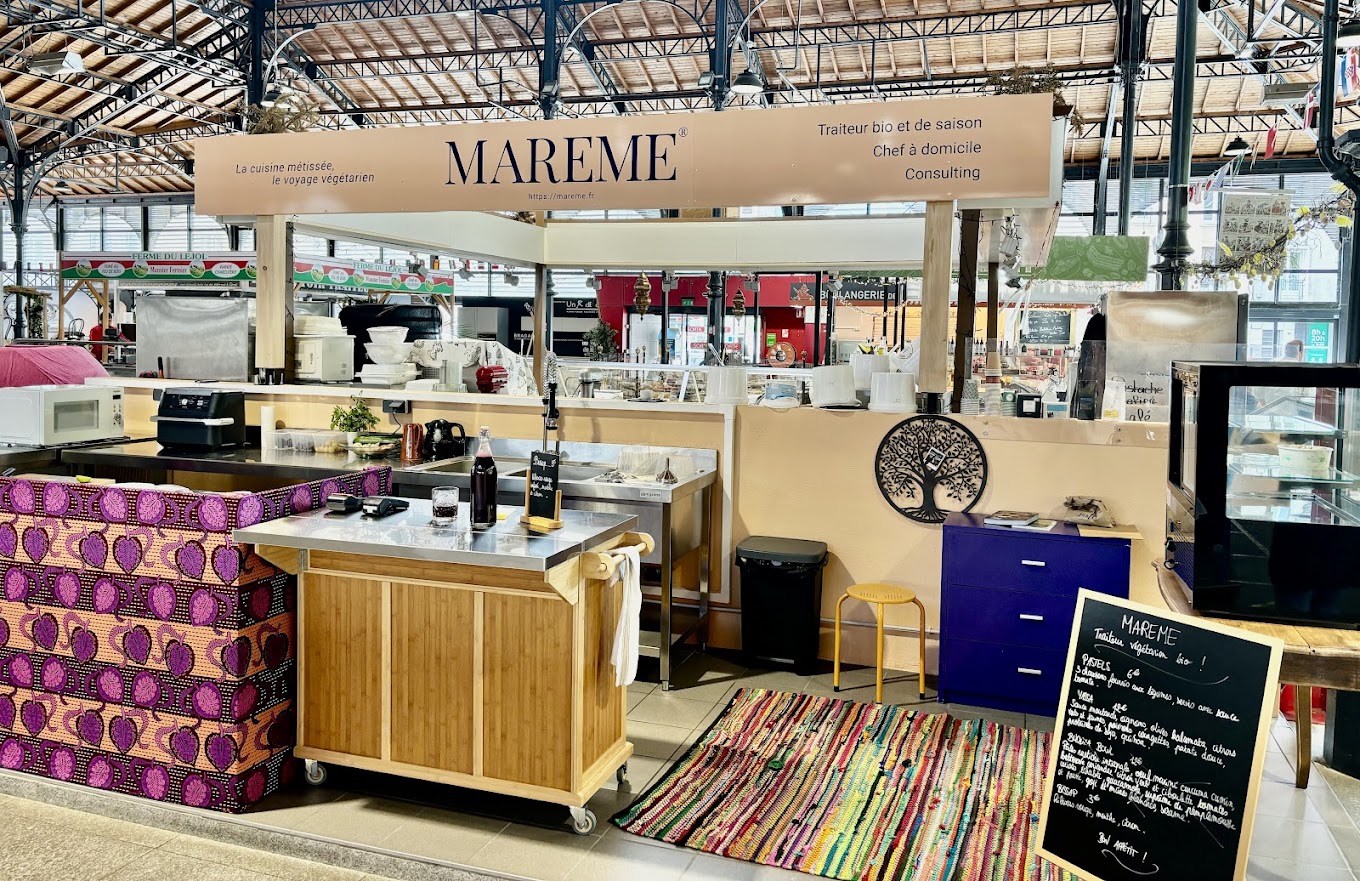 Stand MAREME au Marché couvert d'Épinal